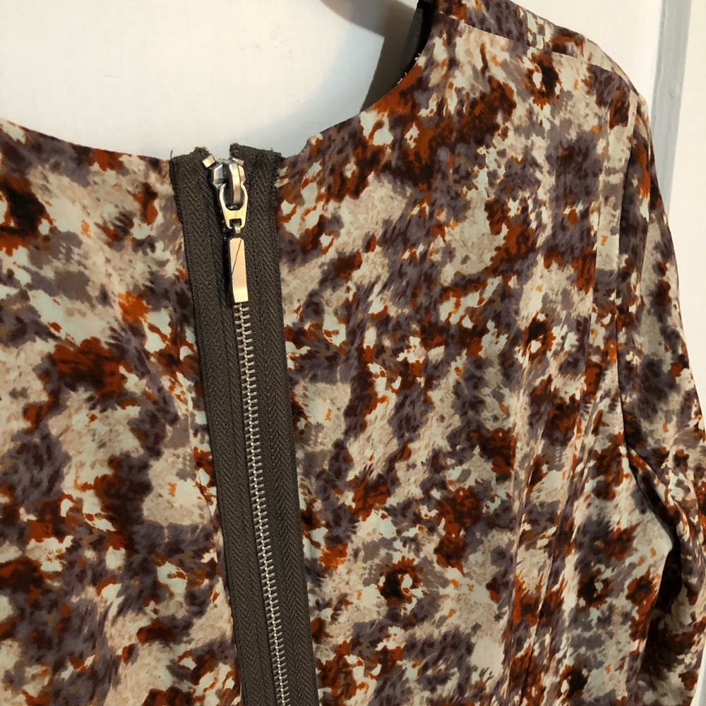 H&M | Fall Patterned Mini Dress - Picture 4 of 5